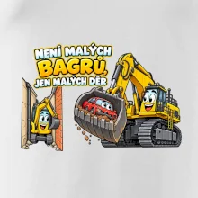 Není malých bagrů jen malých děr