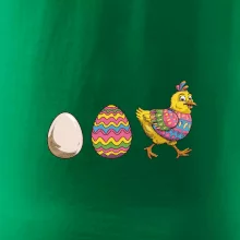 Evoluce vajíčka - velikonoce - slepice