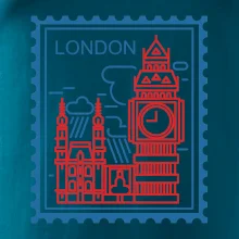 Londýn známka jednoduchá