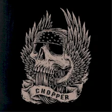 Chopper kolo křídla