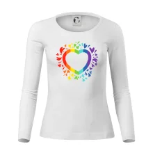 Srdce pride květiny