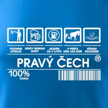 Čárový kód  - Pravý Čech