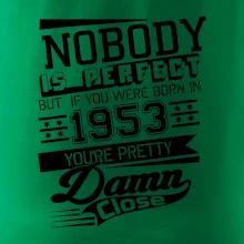 Nobody is perfect - 1953