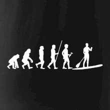 Evoluce paddleboard muž