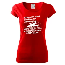 Chtěla jsem být pilotkou stíhačku mám doma