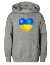 Ukrajina srdce vlajka