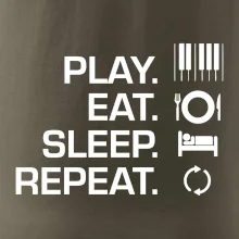 Play eat sleep piano