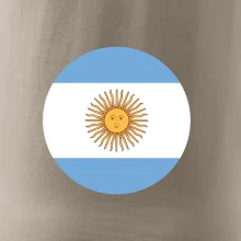 Argentina vlajka kulatá