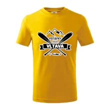 Na vodu - pádla hory (vlastní nápis)