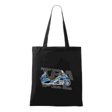 Cestovní motorka Amerika modrá