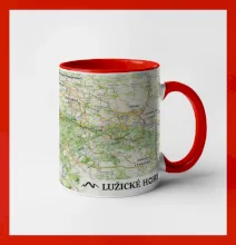 Hrnek - Lužické hory mapa