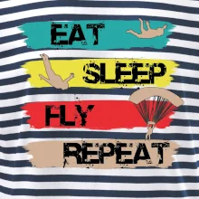 Eat Sleep Fly Repeat Paragliding