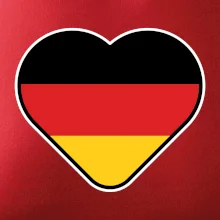Germany love velké - Německá vlajka