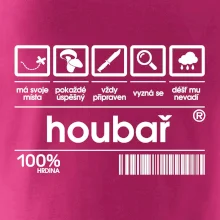 Čárový kód - Houbař