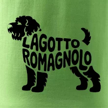 Lagotto romagnolo nápis v těle