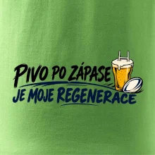 Pivo po zápase je moje regenerace
