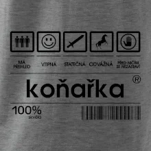 Čárový kód - Koňařka