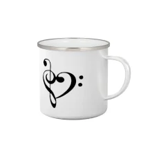 Houslový klíč srdce