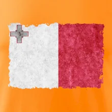 Vlajka Malta okousaná
