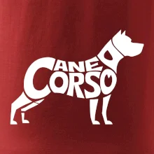 Cane corso nápis v těle