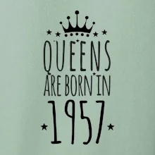 Queens are born in 1957