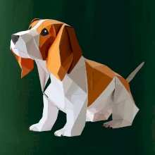 Bígl slepený z papíru