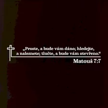 Citáty z bible - Matouš 7:7