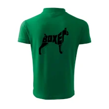 Boxer nápis v těle