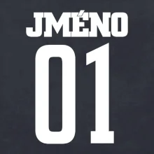 Florbalový  dres - vlastní jméno a číslo