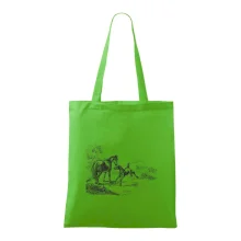 Kůň a hříbě malované