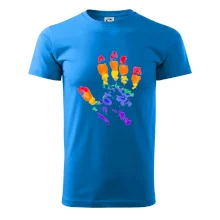 LGBT hand print