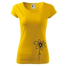 Kopretina - dole na výšku