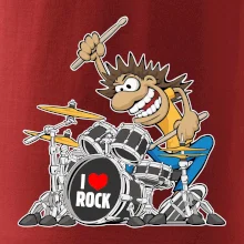 I love rock bubeník
