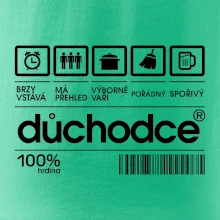 Čárový kód důchodce