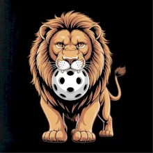 Floorball lev s míčkem v puse