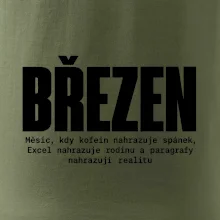 Březen kofein místo spánku