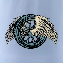 Moto kolo s křídly