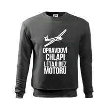 Opravdovi chlapi létají bez motoru
