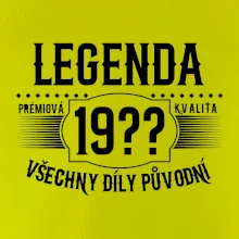 Legenda vlastní ročník všechny díly původní