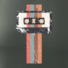 Retro kazeta - pruhy