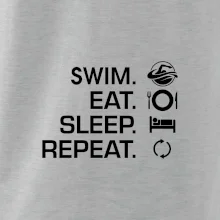 Eat sleep swim