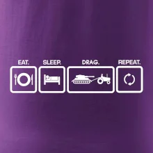 Eat sleep drag repeat