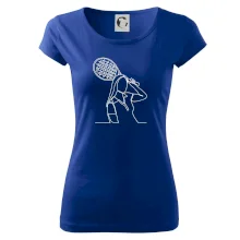 Tenistka  jednim tahem