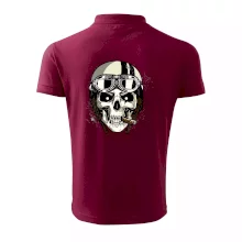 Motorkářská helma a doutník