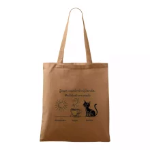 Jsem nenáročný člověk. Ke štěstí mi stačí sluníčko kafe kočka