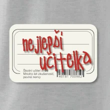 Nejlepší učitelka sešit