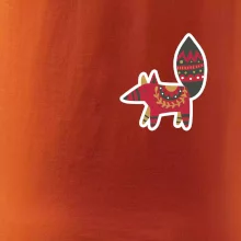 Folklor na prsu liška