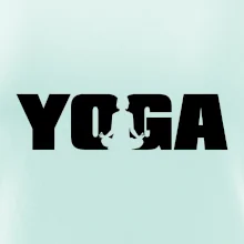 Yoga nápis Yoga nápis