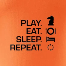 Eat sleep play - šachy