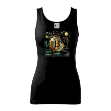 Bitcoin logo s grafy Bitcoin logo s grafy